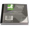 Q-Connect Triplicate Book 4x5 Inches Ruled Feint