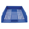 Q-Connect Blue Plastic Letter Tray CP159KFBLU
