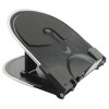 Q-Connect Black Plastic Laptop Stand KF20078
