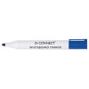 Q-Connect Blue Drywipe Marker Pen (Pack of 10) KF26036