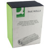 Q-Connect White 210mmx24mx12mm Fax Roll (Pack of 6) KF50105