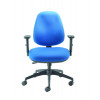Cappela Wave Radial High Back Posture Blue Chair  KF71359