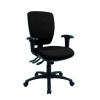 Cappela Wave Square High Back Posture Black Chair KF71364