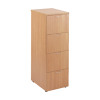 Jemini 4 Drawer Filing Cabinet Beech KF71958