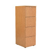 Jemini 4 Drawer Filing Cabinet Oak KF71959