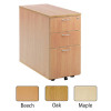 Jemini 2 Drawer Beech Fixed Pedestal KF72075