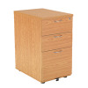 First Desk High Pedestal 3 Drawer 800mmD Oak