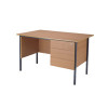 Jemini Intro Bavarian Beech 1200mm Four Leg Desk KF838367