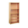 First 1800mm Bookcase 4 Shelf Beech