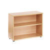 First 700mm Bookcase 1 Shelf Oak