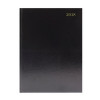 A5 Day/Page 2018 Black Desk Diary KFA51BK18