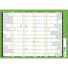 Q-Connect Year Planner Unmounted 855x610mm 2018 KFYPU18