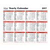 Letts Yearly Calendar 2017 5-TYC