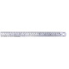 Linex 60cm/600mm Steel Ruler LXESL60