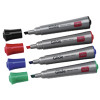 Nobo Assorted Glide Flipchart Pad Markers Chisel Tip (Pack of 12) 1902081