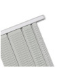 Nobo T-Card Planning Panel With 54 Slot Capacity Metal Size 2 32938881