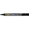 Pentel N850 Permanent Bullet Black Marker N850-AE