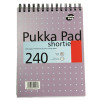 Pukka Reporters Shorthand Notebook 205x140mm Wirebound 160 Pages (Pack of 3) NM001