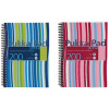 Pukka Jotta A5 Notebook Wirebound Polypropylene Feint Ruled 200 Pages Black (Pack of 3) JP021