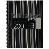 Pukka Jotta A5 Notebook Wirebound Polypropylene Feint Ruled 200 Pages Black (Pack of 3) JP021