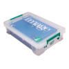 StoreStack 5.5 Litre Clear W400xD255xH80mm Storage Box RB90121