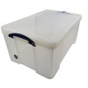 Really Useful Clear 64L Plastic Storage Box 710x440x310mm 64C