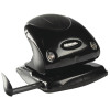 Rexel Precision P225 2 Hole Punch Black and Silver 25 Sheet 2100743