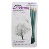 Rexel Derwent Academy Sketching Pencils With Tin (Pack of 12) 2301946