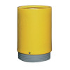 Outdoor Open Top Bin 75 Litre Yellow 321779