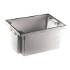 Solid Slide Stack/Nesting Container 600X400X300mm Grey 382968