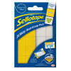 Sellotape Yellow/ White Sticky Loop and Hook Pads (Pack of 24) SE4542