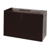 Cathedral A4 Metal File Box Black A4Black
