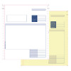 Custom Forms 2 Part Sage Payslips (Pack of 1000) SE32