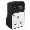 Swordfish VariSocket Dual USB Charger 40268
