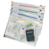 Snopake A4+ Assorted Zippa Bags (Pack of 25) 12814