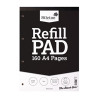 Silvine Refill A4 Pad 80 Leaf Plain (Pack of 6) A4RPP