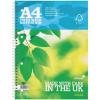 Silvine Spiral Bound A4 Book 60 Leaf Ruled Feint (Pack of 12) 141