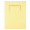 Silvine Feint Ruled With Margin Yellow 229x178mm Exercise Book 80 Pages (Pack of 10) EX103