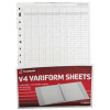 Rexel Variform V4 14 Column Cash Refill Pack of 75 75934