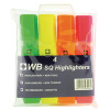 Q-Connect Assorted Highlighter Pens (Pack of 4) KF01116