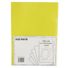 Yellow Cut Flush Folders (Pack of 100) WX01487