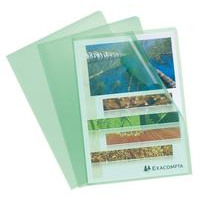 ValueX Cut Flush Folder A4 Grain Polypropylene Green (Pack 10) 56113E