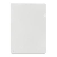 ValueX Cut Flush Folder Polypropylene A4 100 Micron Orange Peel Clear (Pack 100) - 8020638
