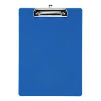 5 Star Office Clipboard Solid Plastic Durable with Rounded Corners A4 Blue