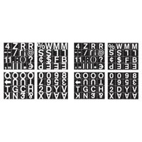 Bi-Office Magnetic Changeable Characters Numbers 19mm (Pack of 144) CAR0802