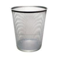 Q-Connect Waste Basket Mesh 18 Litre Silver KF00849