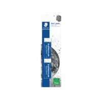 Staedtler Mars Plastic Eraser White with Blue Sleeve (Pack 2) - 52650BK2DA