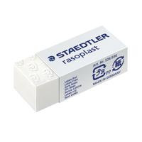 Staedtler Rasoplast Eraser White with White Sleeve (Pack 30) - 526B30