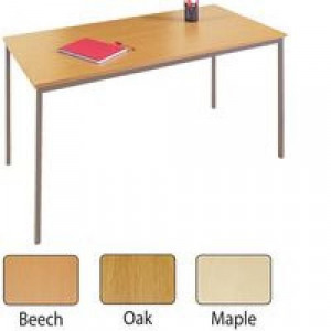 Ds8302 Gemini Rectangular Table 1600x800mm Maple Office X Ltd