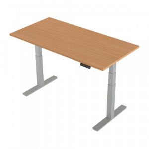 Sit Stand Desk >> 156127 Trexus Sit Stand Desk Height Adjustable Silver Leg Sit Stand Desk >> 156127 Trexus Sit Stand Desk Height Adjustable Silver Leg